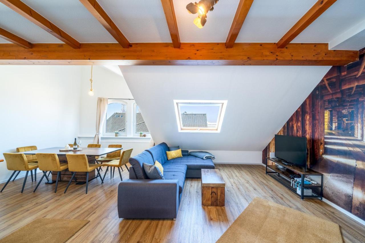 Stylisches Penthouse Zentral Tischfussball 100M2 Wii Hannover Eksteriør bilde