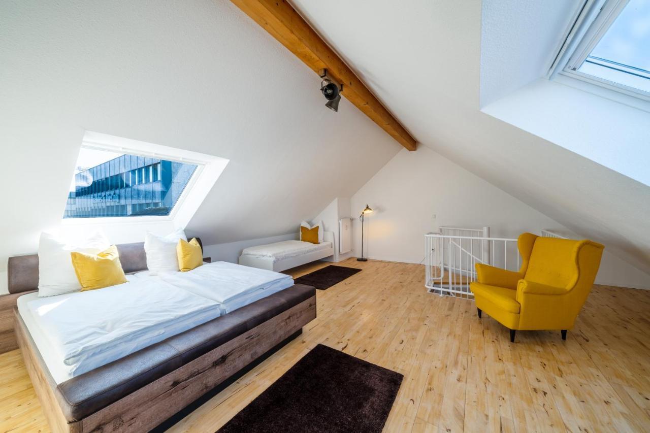 Stylisches Penthouse Zentral Tischfussball 100M2 Wii Hannover Eksteriør bilde