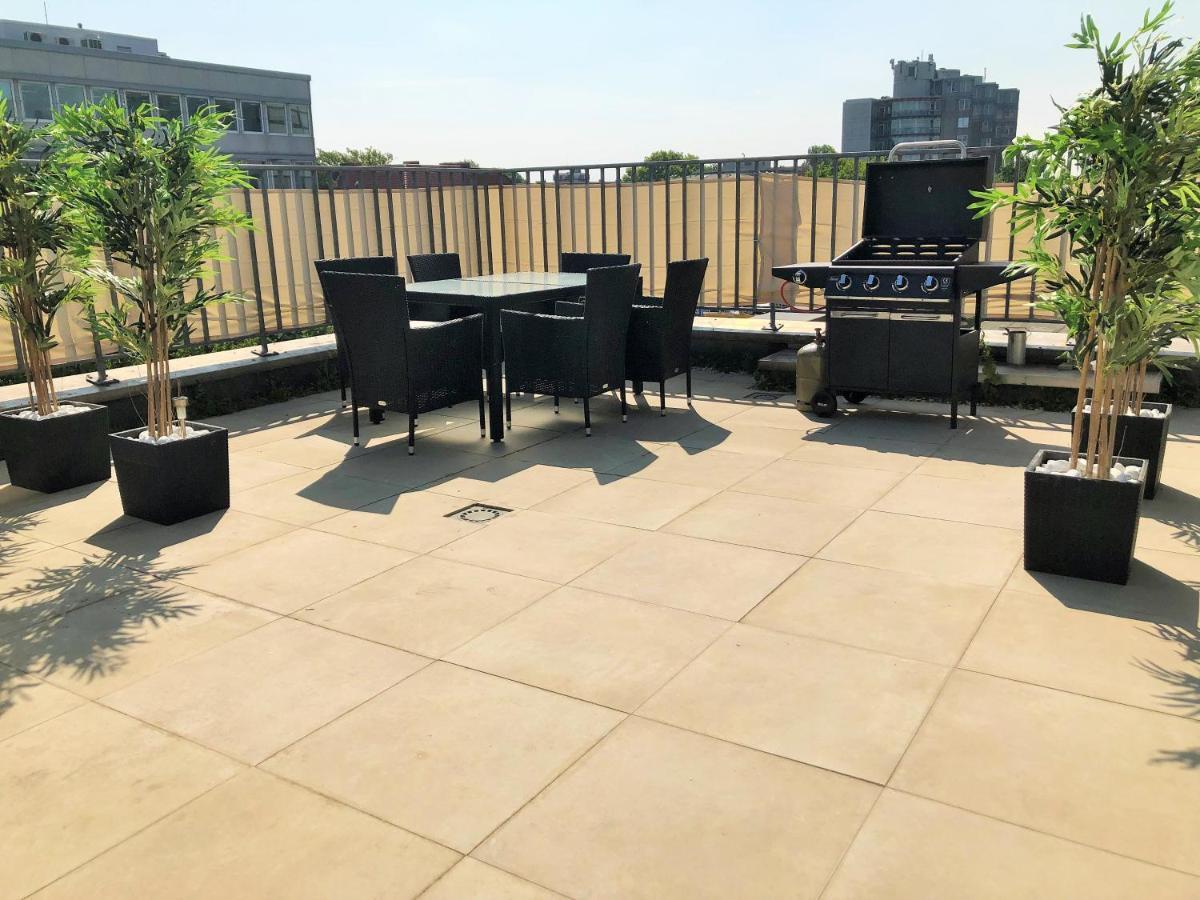 Stylisches Penthouse Zentral Tischfussball 100M2 Wii Hannover Eksteriør bilde